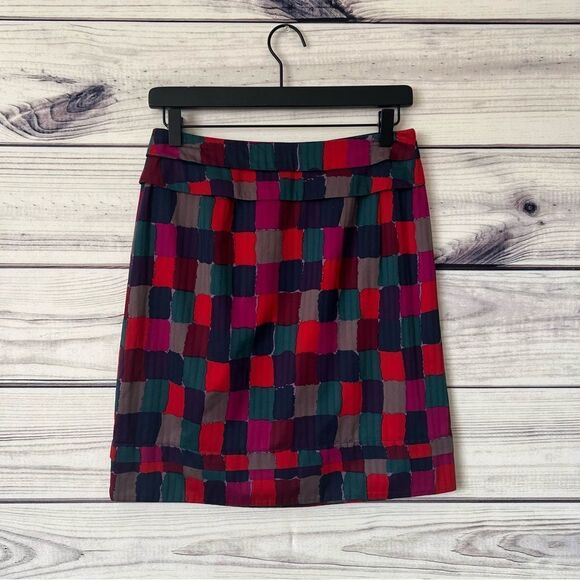Marc by Marc Jacobs Multicolored Patterned Mini Pencil Skirt - Picture 1 of 7